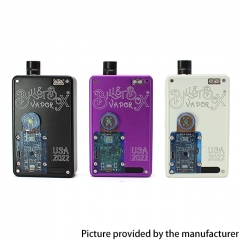 SXK Fire Button Screen Plate Button Plate Set for SXK BB 60W 70W Box Mod Kit - Transparent Blue