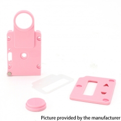 SXK Fire Button Screen Plate Button Plate Set for SXK BB 60W 70W Box Mod Kit - Pink