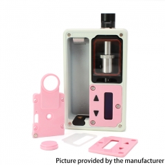 SXK Fire Button Screen Plate Button Plate Set for SXK BB 60W 70W Box Mod Kit - Pink
