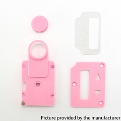SXK Fire Button Screen Plate Button Plate Set for SXK BB 60W 70W Box Mod Kit - Pink
