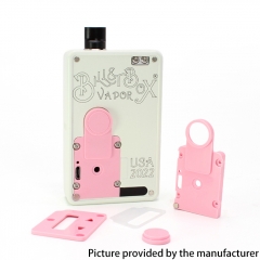 SXK Fire Button Screen Plate Button Plate Set for SXK BB 60W 70W Box Mod Kit - Pink