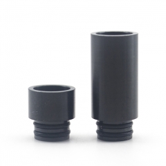 Clrane Replacement SS 2-in-1 510 Drip Tip 8.5mm - Black