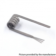 Coilology Handcrafted Coils Ni80 ALIEN Coil 3-30/38GA 0.5ohm for DTL RTA RDA Tank
