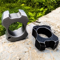 Mini Portable Knuckle Duster Bottle Opener Tool Defence Article - Grey
