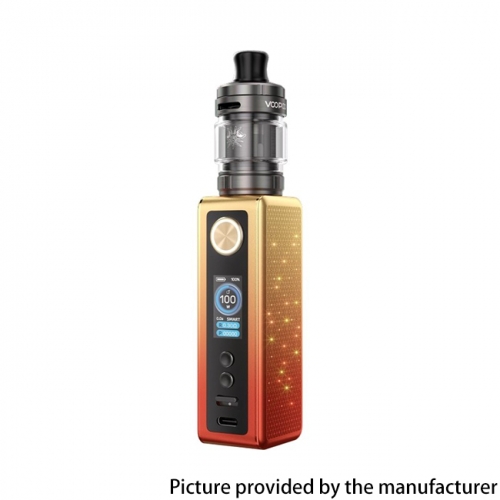 (Ships from Bonded Warehouse)Authentic VOOPOO Vinci Spark100 Kit 4.5ml - Orange-red Gradient