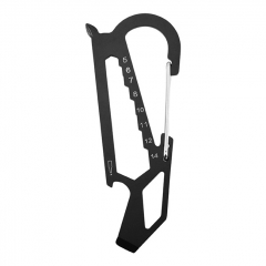 Portable Multifunction Tool Card Key Ring Wrench Bottle Opener Screwdriver Outdoor Compact Tools for Survival Camping