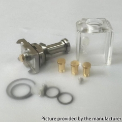 Monarchy iMobb Style RBA Bridge with Boro Tank for Billet Boro Mod - Silver