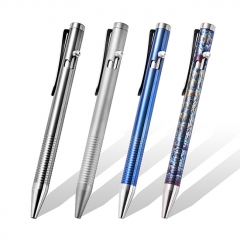 Titanium Tactical Pen for EDC Pocket Self-Defence Pen Defensive Tools Business Collection - Frosted