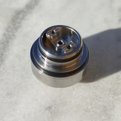 Vazzling Diplomat Style 23mm MTL RTA Atomizer with 4 Airpins - Mirror Polished