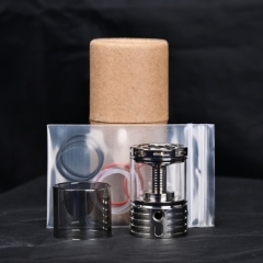 Replacement Titanium Alloy Top Tank Tube Kit for Ambition Mods and The Vaping Gentlemen Club Bishop 22mm MTL RTA 4ml - Silver
