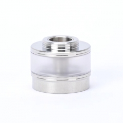Replacement Top Tank Tube for Flash E-Vapor FEV 23mm RTA 2ml - Silver