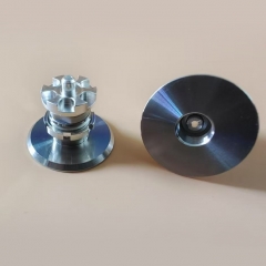 Reset 510 Connertor LC-04 1.5mm Nuss Lock Ring for Squonker BF Mods - Silver