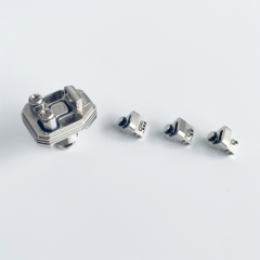 Rekavape 415 BB Tsubame Style RBA with 4 Airpins for Boro Tank Billet Mod - Silver