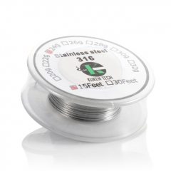 Authentic KukenTech 316 Stainless Steel 32GA Heat Wire 30Feet