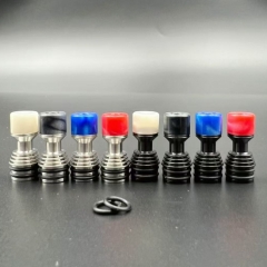 Four One Five 415 Tombo Giri Baby Style Short 510 Drip Tip - Black + Black