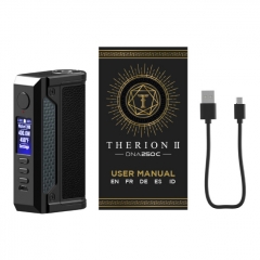 (Ships from Bonded Warehouse)Authentic LVE Therion II DNA250C Box Mod - Gunmetal