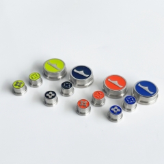 Rekavape BMM.38 Style Metal Replacement Button Set - Monarchy Green