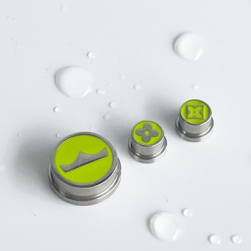 Rekavape BMM.38 Style Metal Replacement Button Set - Monarchy Green