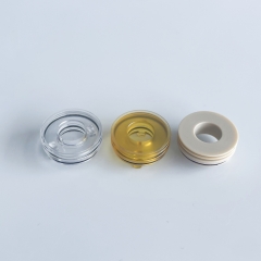 Rekavape Replacement PCTG Top Cap for Upgraded Monarchy Style OST Old School F-Dama RTA - Transparent
