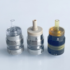 Rekavape Replacement PCTG Top Cap for Upgraded Monarchy Style OST Old School F-Dama RTA - Transparent