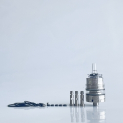 Rekavape Upgraded Monarchy Style 316SS 22mm MTL OST Old School F-Dama Tank with 4 Air Pins - PC Silver