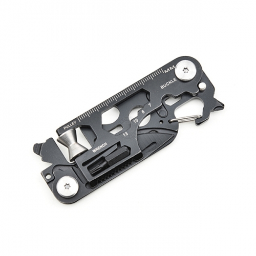 Portable EDC Tool 30 in 1 Stainless Steel Multi Tool Pocket Knife Bottle Opener for Camping Outdoor Hiking Survival Sport