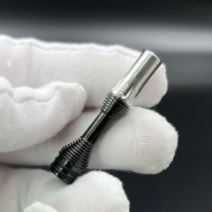 Long 510 Drip Tip Stainless Steel Mouthpiece for RTA RDA Atomizer - Black + SS