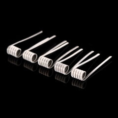 Authentic KukenTech Ni80 Staple Coil 26GA*2+(0.1*0.4)*4+36GA 0.2ohm 10pcs