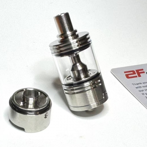 ULTON Baya Style 22mm 316SS RTA With Side-Air Kit w/logo 4.2ml - Silver