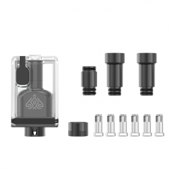 Authentic Ambition Mods AGRA RBA Tank 3ml with 7 Air Pins for Boro Billet dotAIO Box Mod - Black