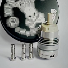 Monarchy OST Old School Style 22mm DL RTA with 4 Air Pins - Silver