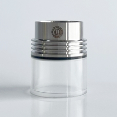 Rekavape Replacement Tank Extender for Monarchy Style OST Old School F-Dama RTA - PCTG Silver A