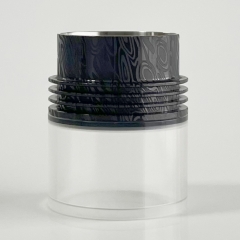 Rekavape Replacement Tank Extender for Monarchy Style OST Old School F-Dama RTA - PCTG Black B