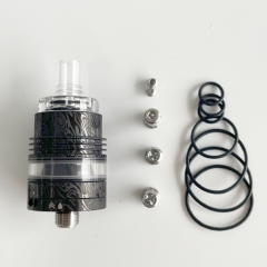 Rekavape OST Old School Style 22mm DL RTA F-Dama Tank with 4 Air Pins 3ml - PC Black
