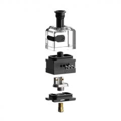 Authentic Thunder Cloud X El Mono Vapeador Requiem Boro RBA Tank 6ml with 4 Air Pins - Matte Gunmetal