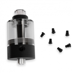 SXK Empire V Style RTA Rebuildable Tank Atomizer 3.5ml with 7 Air Pins - Black