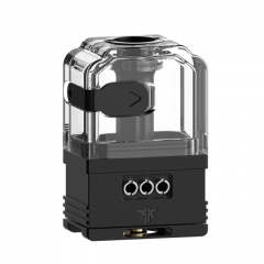 Authentic Thunder Cloud X El Mono Vapeador Requiem Boro RBA Tank 6ml with 4 Air Pins - Matte Black