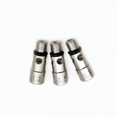 ULTON Baya Style 22mm 316SS RTA With Side-Air Kit w/logo 4.2ml - Silver