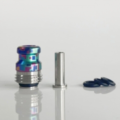 Rekavape Mission XV KB2 Style Titanium BB Drip Tip for Billet Tank Boro Mod - Digigrid