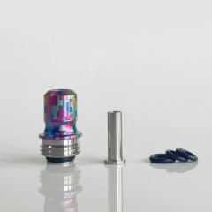 Rekavape Mission XV ARC Style Titanium BB Drip Tip for Billet Tank Boro Mod - Digigrid