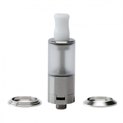 Vazzling Dvarw 16 Style MTL RTA Rebuildable Tank Atomizer 2ml with 2 Beauty Rings - Silver