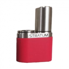 Stratum Balance V2 Style Evolv DNA60 18650 Box Mod - Grid Red