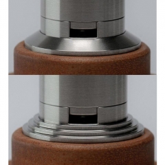 Vazzling Dvarw 16 Style MTL RTA Rebuildable Tank Atomizer 2ml with 2 Beauty Rings - Silver