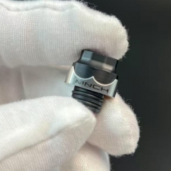 Monarchy Itip Style Stainless Steel + POM 510 Drip Tip for RDA RTA RDTA Atomizer - Silver Black
