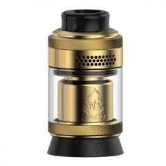Authentic Thunder Cloud Blaze Solo 2 RTA 25mm Rebuildable Tank Atomizer 3.5ml 5.5ml - 24K-Gold