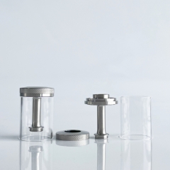 Rekavape Speedy Replacement Short Tank Tube Kit 6ml for VWM Intensa Imperia Style RTA Atomizer - Silver