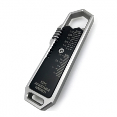 Portable EDC Tool Adjustable Wrench for Woodworking Workshop Emergency Maintenance
