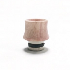 Reewape Stabilised Wood 510 Drip Tip for RDA RTA RDTA Tank Atomizer - W13 Light Pink