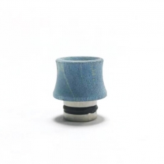 Reewape Stabilised Wood 510 Drip Tip for RDA RTA RDTA Tank Atomizer - W13 Light Blue