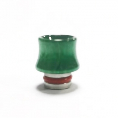 Reewape Stabilised Wood 510 Drip Tip for RDA RTA RDTA Tank Atomizer - W13 Green